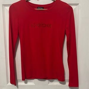 Red Bebe long sleeve